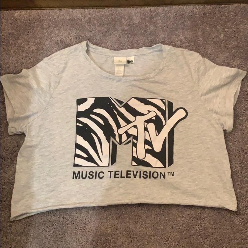 Vintage MTV Crop Top